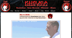 Desktop Screenshot of karatemahlow.de